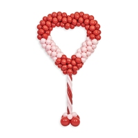 Support de ballons en forme de cœur écologique pour anniversaires, mariages, événements sportifs, décoration intérieure, colonne de guidage pour ballons
