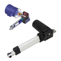 Aktuator Linear DC Sudut Kanan Hemat-Ruang 12V 24V Motor Dorong Elektrik Senyap untuk Sofa Recliner Elektrik dan Kabinet Dapur