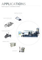 Machine de moulage sous pression à chambre froide de haute qualité LH-HPDC 160S utilisée pour fabriquer des feuilles d'or/d'argent
