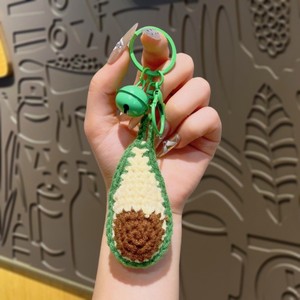 Porte-clés en crochet fait main, motif légumes et fruits, adorable breloque brocoli/fraise, pendentif de sac pour les amateurs de cuisine - Product Image 5
