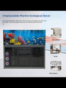 Acquario Mercury Sea Tank 2026 Nuovo Minimalista con Filtro a Fondo per Coralli, Vetro Super Bianco per Pesci Pagliaccio, Personalizzabile - Product Image 4
