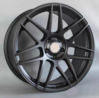 Vente chaude Concave Design 19x9 19x10 Staggered Et30 5x120 Matte Gun Metal Passenger Car Jantes en alliage