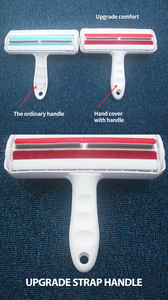 Spazzola per Toelettatura Animali Domestici Personalizzabile con Logo, Blu Verde Rosa, Rullo Rimuovi Peli, Prodotti Premium per la Pulizia e la Toelettatura degli Animali - Product Image 5