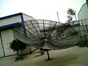 Antenne satellite à mât en aluminium de grande taille <span class=keywords><strong>3m</strong></span> 300cm 10 pieds, parabole en maille - Product Image 5