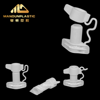 Bouchon à vis en plastique durable de 6 mm, anti-vol, portable, pour sachets de crème pour les mains industriels (petite capacité)