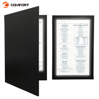Menus de table éclairés A3 A4 A5, livres de menus de restaurant, cartes de menus à éclairage LED pour mariage, bar, fête