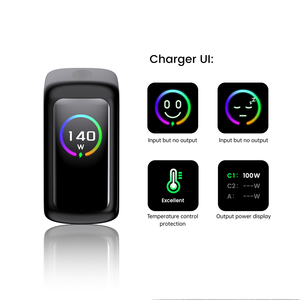 140W 100W 18W <span class=keywords><strong>USB</strong></span> Loại C máy tính xách tay đa sạc điện thoại di động PD gan sạc nhanh nhà máy tùy chỉnh <span class=keywords><strong>Adapter</strong></span> cho iPhone Macbook <span class=keywords><strong>iPad</strong></span> máy tính bảng - Product Image 4