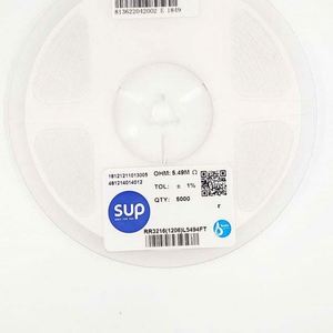 Factory Direct RR3216 1206L5494FT 1206 3216 Resistors Chip Resistors SMD Resistors 5.49Mohm 1% 1/4W Thick Film Resistor - Product Image 1