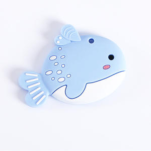 <span class=keywords><strong>Mordedor</strong></span> de Silicona No Tóxica para Bebés Recién Nacidos, Juguete Suave con Certificación CE, Reutilizable con Diseño de Animales para Niños - Product Image 1