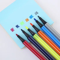 Kawaii papeterie peinture professionnelle stylo de couleur fournitures d'art pour enfants Graffiti aquarelle stylo ensemble