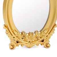 Miroir mural rond en résine en forme de soleil, style antique noir, cadre creux, miroir décoratif pour la décoration de hall d'hôtel, fabrication OEM