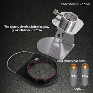 Campingmoon Placa de Acero Inoxidable para Hornear, Asar y Preparar Huevos, Accesorios para Antorcha de Fuego, Lengüeta de Estabilización - Product Image 3