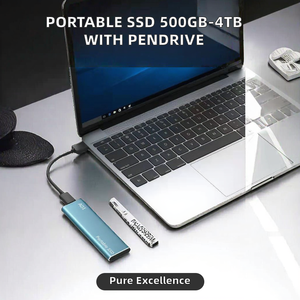 Nuevo SSD Portátil de 1TB, Externo, SATA 3.0, Aleación de Aluminio, USB PLUS, 2.5 Pulgadas, 5400 RPM, Velocidad de Lectura de 25-35MB/s para Computadoras Portátiles y Servidores - Product Image 2