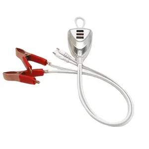 Carregador pequeno de embalagem promocional, cor brilhante 3 usb