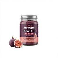 VitaFit OEM/ODM Fruitpoeder met vijgensmaak voor gekko's & hagedissen, hoog in calcium & vitamine D3, immuunondersteunend, gebalanceerde Ca-P verhouding