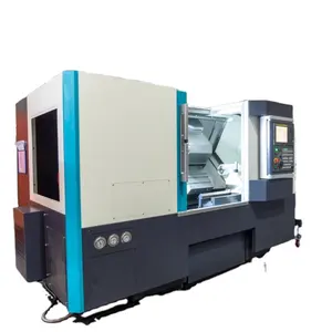 DMTG Cl20A مائل مخرطة Cnc مستوية داليان آلة مخرطة داليان Dmtg Z-حصيرة Cnc Smtcl Cnc مخرطة مائل السرير