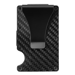 Portafoglio Minimalista Unisex Sottile con RFID, <span class=keywords><strong>Porta</strong></span> <span class=keywords><strong>Carte</strong></span> <span class=keywords><strong>di</strong></span> <span class=keywords><strong>Credito</strong></span> <span class=keywords><strong>e</strong></span> <span class=keywords><strong>Banconote</strong></span>, Portafoglio Portatile - Product Image 5