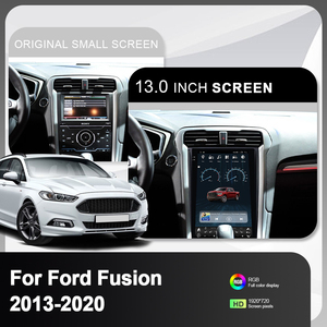 Lecteur DVD de voiture Navihua 13,6 pouces avec écran Tesla pour Ford Mondeo/Fusion 2013-2020, navigation GPS WIFI, vidéo de voiture, Carplay, autoradio - Product Image 4