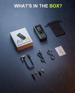 Compacte draadloze elektrische draagbare hogedruk OEM auto fiets motorfiets fiets bal luchtpomp bandenpomp - Product Image 3