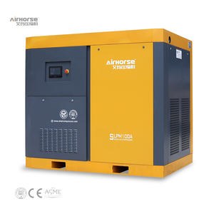 Kalıcı mıknatıs vidası hava kompresörü 2 kademeli VFD değişken hız sürücüsü endüstriyel hava kompresörü 15kw-160kw - Product Image 3