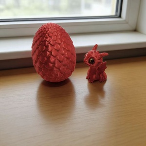 Juego de Huevos de Dragón Pequeños Impresos en 3D, Multicolor, Ecológicos, Antiestrés, Juguetes de Vidrio para Niños, Éxito de Ventas Transfronterizo - Product Image 6