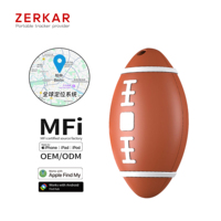 Traceur intelligent de rugby, localisateur dissimulé compatible avec Apple Find My, pour clés, portefeuille, bagages, étanche IP67, détecteur d'objets