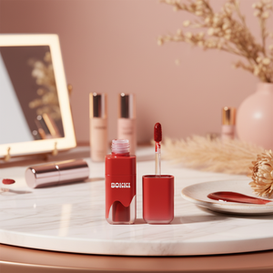 บ็อกกี้ GB04สีเรืองแสงแบรนด์เกาหลีสีดำพริกไทยเผ็ดร้อนริมฝีปากอวบ็อกกี้สวยดูสง่ามีความชุ่มชื้นแบบแฟนซียาว L - Product Image 3