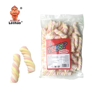 Giấy chứng nhận HALAL 30g 20g <span class=keywords><strong>10g</strong></span> 8.5g Xoắn <span class=keywords><strong>Marshmallow</strong></span> mallows kẹo xoắn dài <span class=keywords><strong>Marshmallow</strong></span> - Product Image 6