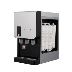 Dispensador de agua de escritorio, purificador inteligente de ósmosis inversa con agua caliente y fría, 4 etapas, el más Popular