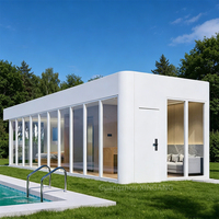 Maisonnette Modulaire Préfabriquée de Luxe Moderne pour Projets Hôteliers – Vente de Petites Maisons Préfabriquées Compactes pour une Vie Minimaliste