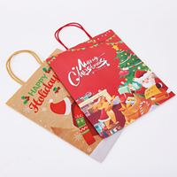 Nouvelle arrivée de sac de qualité supérieure sac cadeau avec logo personnalisé sac cadeau noël