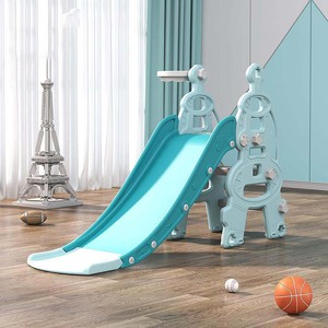 Ensemble de toboggan coloré pour enfants en plastique, facile à assembler, avec piscine à balles, pour aire de jeux intérieure - Product Image 3