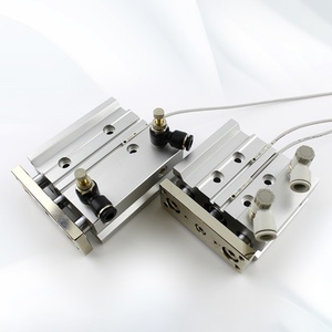 Cilindros Neumáticos Hidráulicos Industriales de Servicio Pesado con Varilla Guía Compacta y Automatización, con Cuerpo de Acero, Bomba de Motor y Rodamiento - Mgpm - Product Image 2