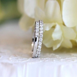 Set di tre anelli con micro pavé di zirconi, ornamento per dita alla moda in stile europeo e americano per fidanzamento e matrimonio da donna - Product Image 6