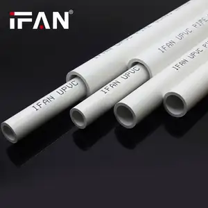 IFAN Chine Fournisseur SCH40 Tuyau en PVC blanc Matériaux en PVC en gros avec logo personnalisé