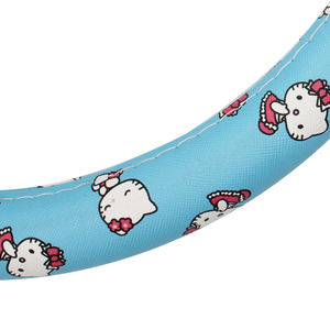 Hello Kitty-Funda de cuero para volante de coche, cubierta Universal para elevador de dirección, 2x - Product Image 3