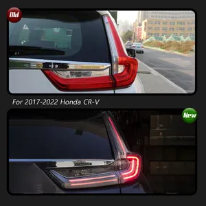 Conjunto de Luces Traseras para Honda CR-V 2017-2022: Luces Traseras Estilo OEM con Fondo Blanco, Luces de Circulación Diurna y Señales de Giro - Product Image 2