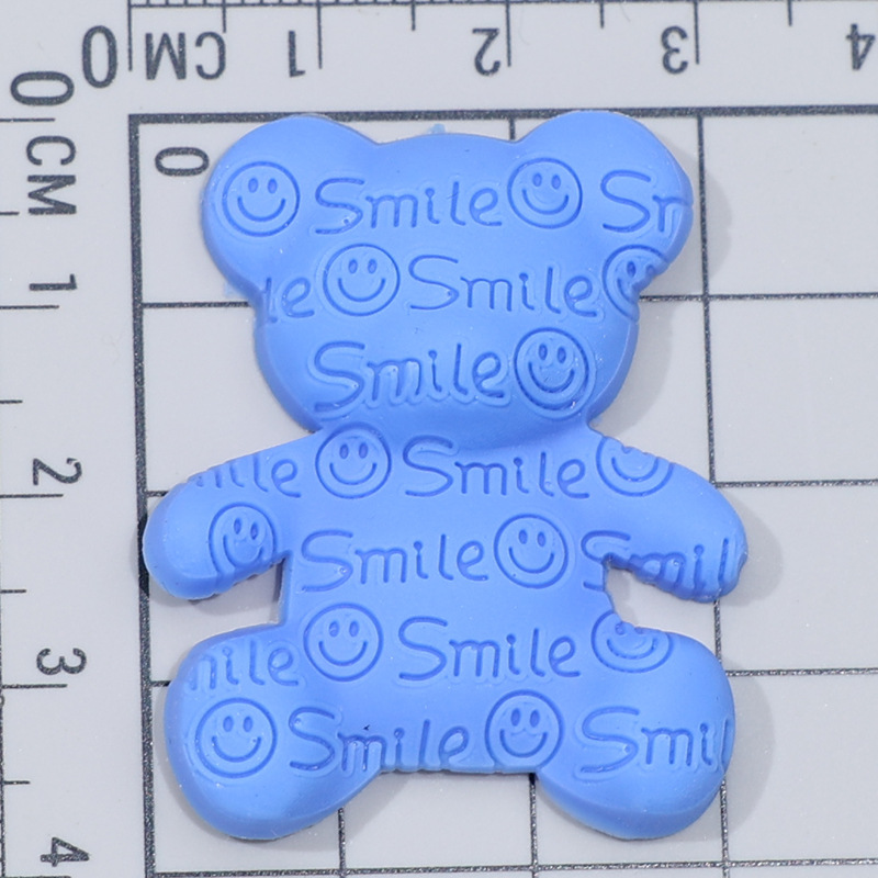 orso azzurro 31*39mm