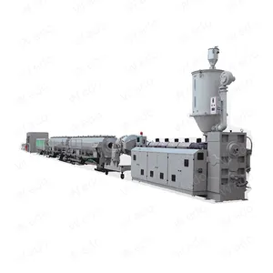 中国制造商成套生产线和主动力电机供应海外塑料聚乙烯制管机