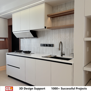 Meubles de <span class=keywords><strong>cuisine</strong></span> modernes et abordables de style Shaker blanc <span class=keywords><strong>pour</strong></span> appartement, ensemble complet <span class=keywords><strong>pour</strong></span> toute la maison - Product Image 1