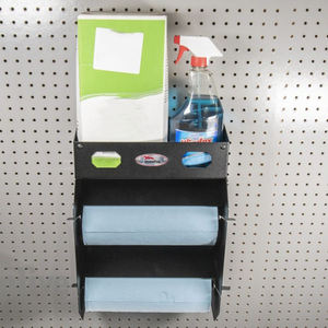 Jh-mech Heavy Duty Peg Board Shelve Garage organizzazione espositori al dettaglio <span class=keywords><strong>porta</strong></span> asciugamani in carta Pegboard - Product Image 3