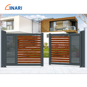 <span class=keywords><strong>Portail</strong></span> <span class=keywords><strong>coulissant</strong></span> en aluminium personnalisé, <span class=keywords><strong>portail</strong></span> <span class=keywords><strong>industriel</strong></span> à battants, <span class=keywords><strong>portail</strong></span> automatique pliable pour villas - Product Image 4