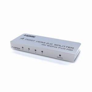 FJ-SP104 2.0 FJGEAR 4-Port <span class=keywords><strong>HDMI</strong></span> 2.0 splitter 4K 60 Hz Full-HD 1in 4 out mini-vỏ sắt âm thanh & video phụ kiện - Product Image 3