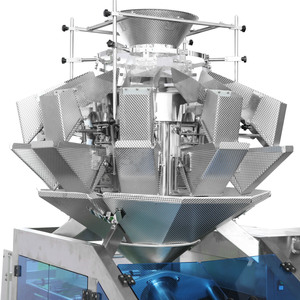 CE Automático Vertical Inastillable Chips Tuercas Caramelo Inclinado Multi-cabezas Llenado Empaquetadora para alimentos frágiles - Product Image 3