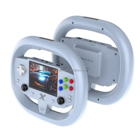 Consola de Juegos Portátil S Classic SU-10, Máquina de Videojuegos de 3.5'' con Diseño de Volante, Reproductor de Juegos con Procesador de Cuatro Núcleos y Joystick 3D