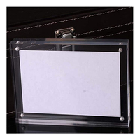 8.5x11 pouces acrylique magnétique cadre Photo Lucite acrylique bloc cadre Photo Transparent plexiglas cadre photo de luxe