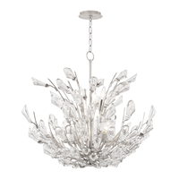 Lustre élégant en cristal de conception de branche de fantaisie décoration d'intérieur villa de luxe suspension moderne faite maison