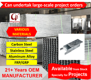 Sistem Saluran Kabel Industri Baja Kokoh dengan Dasar Padat untuk Konstruksi Hanggar Pemeliharaan Penerbangan dan Pemasangan Kabel - Product Image 3