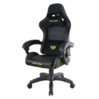 Fauteuil de Gaming Ergonomique Inclinable en Cuir PU avec Mousse Haute Densité et Accoudoirs Articulés pour Ordinateur et Bureau – Vente en Gros