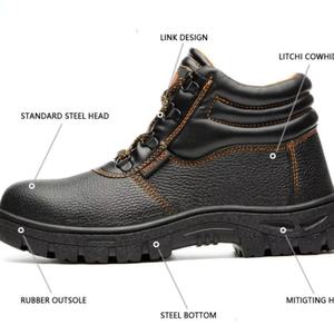 Zapatos de Seguridad para Hombre al por Mayor, Botas Reflectantes con Puntera y Plantilla de Acero - Product Image 2